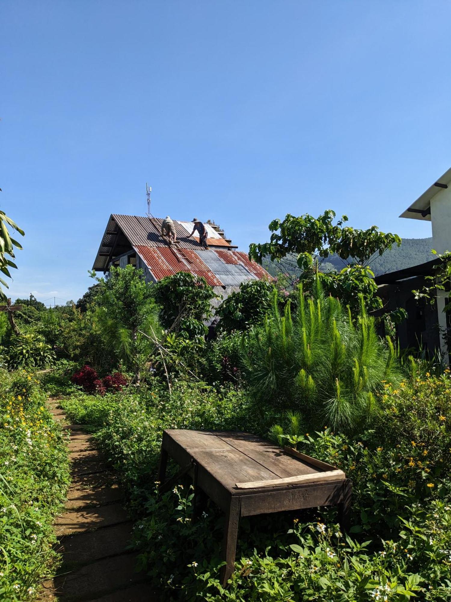 Appartamento Ivy Coffee Farm - Garden House Duc Trong Esterno foto